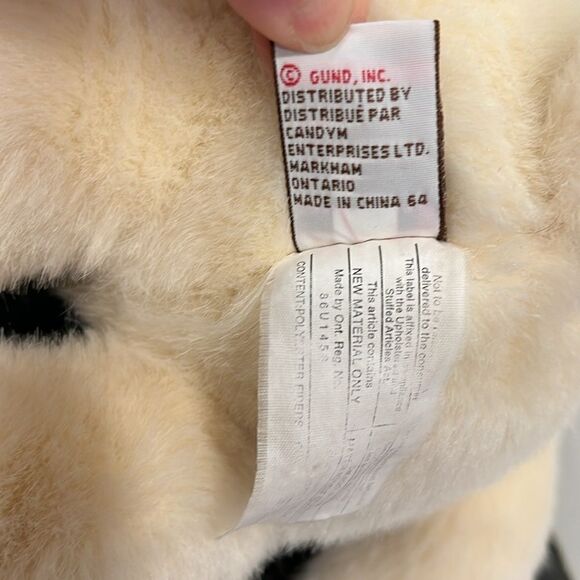 GUND bear “DUMPLING” 15 inch cream bear - Picture 8 of 8